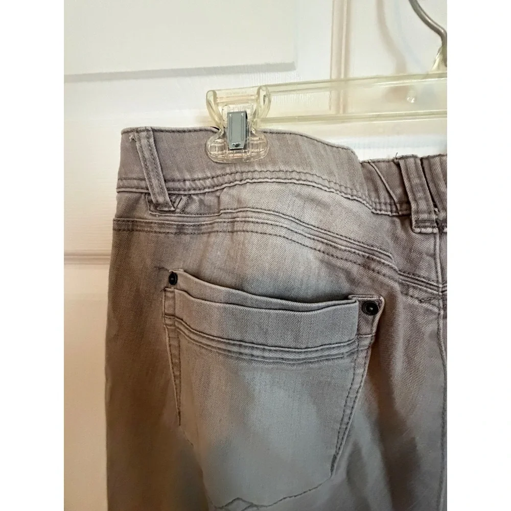 Democracy Absolution Skinny Jeans Grey Denim Pants Womens Size 12